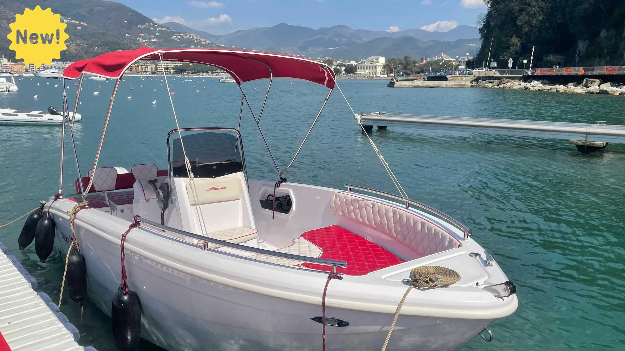 Next 195 40hp without a boat license 6mt (Max: 8 People)